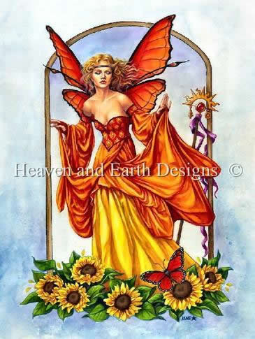 Sunflower Fairy - Click Image to Close