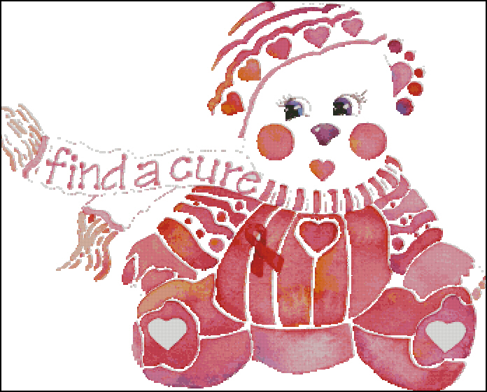 Find a Cure Bear - Click Image to Close