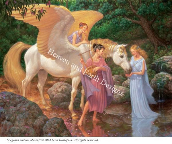 Pegasus and the Muses