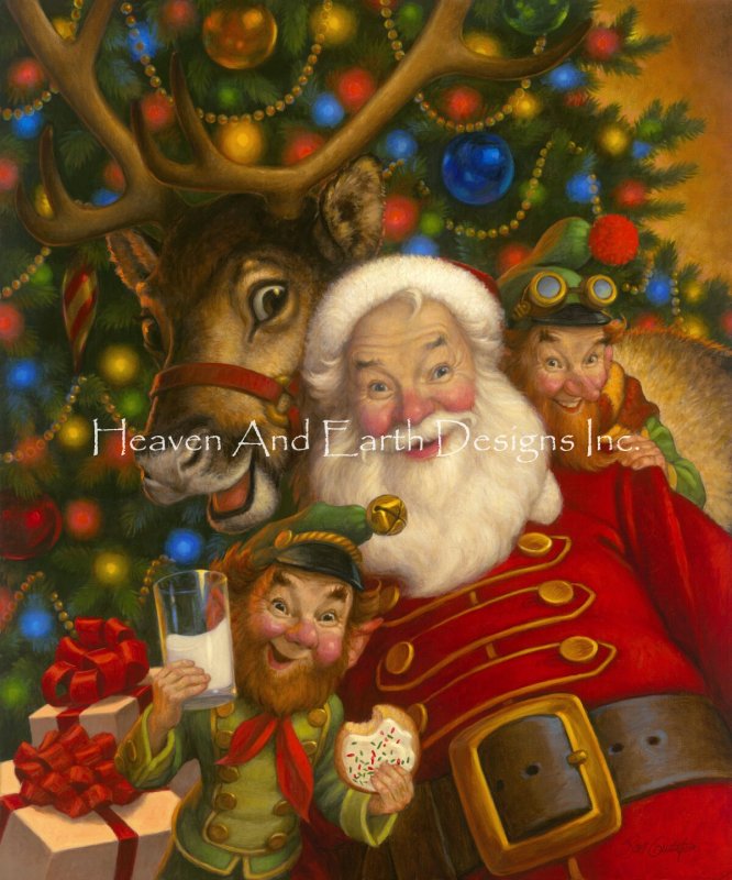 Santa's Selfie Material Pack - Click Image to Close