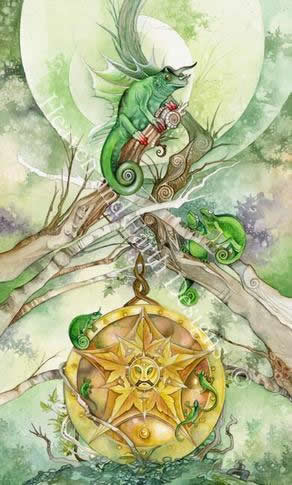 Ace of Pentacles - Click Image to Close