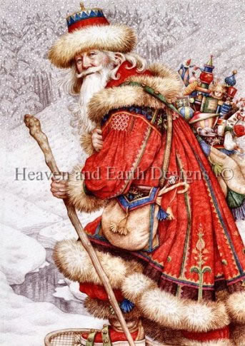 Father Christmas With Toys